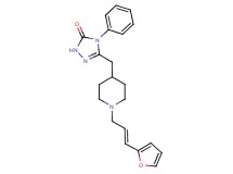 5-({1-[(2E)-3-(2-furyl)prop-2-en-1-yl]piperidin-4-yl}methyl)-4-phenyl-2,4-dihydro-3H-1,2,4-triazol-3-one