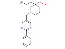 {3-propyl-1-[(2-pyridin-2-ylpyrimidin-5-yl)methyl]piperidin-3-yl}methanol