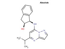 (1R,2S)-1-[(5-isopropylpyrazolo[1,5-a]pyrimidin-7-yl)amino]-2-indanol