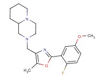 2-{[2-(2-fluoro-5-methoxyphenyl)-5-methyl-1,3-oxazol-4-yl]methyl}octahydro-2H-pyrido[1,2-a]pyrazine