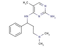 N~4~-[3-(dimethylamino)-1-phenylpropyl]-5-methylpyrimidine-2,4-diamine