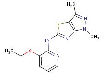 N-(3-ethoxypyridin-2-yl)-1,3-dimethyl-1H-pyrazolo[3,4-d][1,3]thiazol-5-amine
