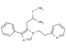 2-(2-{5-[2-(methylthio)propyl]-4-phenyl-1H-imidazol-1-yl}ethyl)pyridine