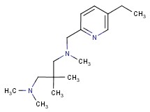 N-[(5-ethylpyridin-2-yl)methyl]-N,N',N',2,2-pentamethylpropane-1,3-diamine