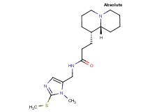 N-{[1-methyl-2-(methylthio)-1H-imidazol-5-yl]methyl}-3-[(1S,9aR)-octahydro-2H-quinolizin-1-yl]propanamide