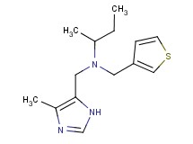 N-[(4-methyl-1H-imidazol-5-yl)methyl]-N-(3-thienylmethyl)butan-2-amine