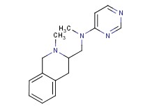 N-methyl-N-[(2-methyl-1,2,3,4-tetrahydroisoquinolin-3-yl)methyl]pyrimidin-4-amine