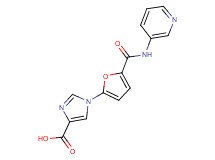1-{5-[(pyridin-3-ylamino)carbonyl]-2-furyl}-1H-imidazole-4-carboxylic acid