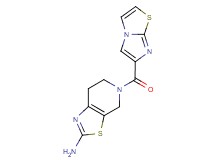 5-(imidazo[2,1-b][1,3]thiazol-6-ylcarbonyl)-4,5,6,7-tetrahydro[1,3]thiazolo[5,4-c]pyridin-2-amine