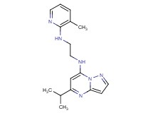 N-(5-isopropylpyrazolo[1,5-a]pyrimidin-7-yl)-N'-(3-methylpyridin-2-yl)ethane-1,2-diamine
