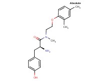 (2S)-2-amino-N-[2-(2,4-dimethylphenoxy)ethyl]-3-(4-hydroxyphenyl)-N-methylpropanamide