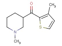 (1-methyl-3-piperidinyl)(3-methyl-2-thienyl)methanone