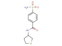 4-(aminosulfonyl)-N-(tetrahydro-3-thienyl)benzamide