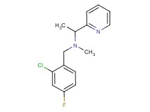 (2-chloro-4-fluorobenzyl)methyl(1-pyridin-2-ylethyl)amine