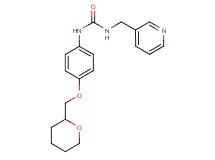 N-(pyridin-3-ylmethyl)-N'-[4-(tetrahydro-2H-pyran-2-ylmethoxy)phenyl]urea