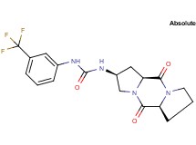 N-[(2S,5aS,10aS)-5,10-dioxooctahydro-1H,5H-dipyrrolo[1,2-a:1',2'-d]pyrazin-2-yl]-N'-[3-(trifluoromethyl)phenyl]urea