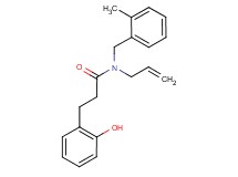N-allyl-3-(2-hydroxyphenyl)-N-(2-methylbenzyl)propanamide