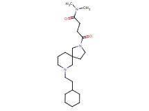 4-[7-(2-cyclohexylethyl)-2,7-diazaspiro[4.5]dec-2-yl]-N,N-dimethyl-4-oxobutanamide