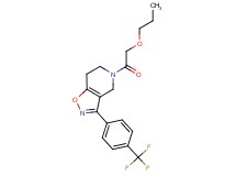 5-(propoxyacetyl)-3-[4-(trifluoromethyl)phenyl]-4,5,6,7-tetrahydroisoxazolo[4,5-c]pyridine