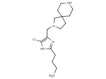 2-[(2-butyl-5-chloro-1H-imidazol-4-yl)methyl]-2,8-diazaspiro[4.5]decane dihydrochloride