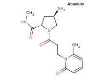 (4R)-4-amino-N-methyl-1-[3-(6-methyl-2-oxopyridin-1(2H)-yl)propanoyl]-L-prolinamide
