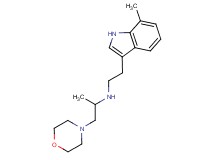 N-[2-(7-methyl-1H-indol-3-yl)ethyl]-1-morpholin-4-ylpropan-2-amine
