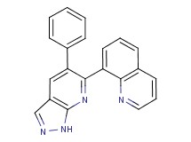 8-(5-phenyl-1H-pyrazolo[3,4-b]pyridin-6-yl)quinoline