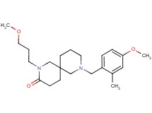 8-(4-methoxy-2-methylbenzyl)-2-(3-methoxypropyl)-2,8-diazaspiro[5.5]undecan-3-one