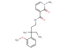 N-[3-(2-methoxyphenyl)-3-methylpentyl]-1-methyl-2-oxo-1,2-dihydropyridine-3-carboxamide