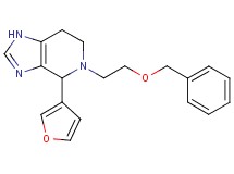 5-[2-(benzyloxy)ethyl]-4-(3-furyl)-4,5,6,7-tetrahydro-1H-imidazo[4,5-c]pyridine