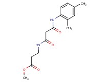 methyl 3-({3-[(2,4-dimethylphenyl)amino]-3-oxopropanoyl}amino)propanoate