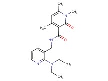 N-{[2-(diethylamino)pyridin-3-yl]methyl}-1,4,6-trimethyl-2-oxo-1,2-dihydropyridine-3-carboxamide