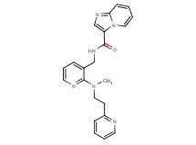 N-({2-[methyl(2-pyridin-2-ylethyl)amino]pyridin-3-yl}methyl)imidazo[1,2-a]pyridine-3-carboxamide