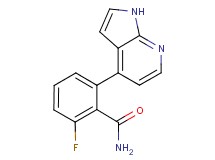 2-fluoro-6-(1H-pyrrolo[2,3-b]pyridin-4-yl)benzamide