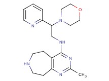 2-methyl-N-(2-morpholin-4-yl-2-pyridin-2-ylethyl)-6,7,8,9-tetrahydro-5H-pyrimido[4,5-d]azepin-4-amine