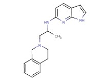 N-[2-(3,4-dihydroisoquinolin-2(1H)-yl)-1-methylethyl]-1H-pyrrolo[2,3-b]pyridin-6-amine