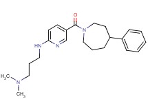 N,N-dimethyl-N'-{5-[(4-phenyl-1-azepanyl)carbonyl]-2-pyridinyl}-1,3-propanediamine