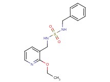 N-benzyl-N'-[(2-ethoxypyridin-3-yl)methyl]sulfamide