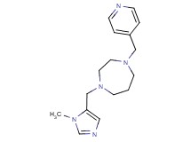 1-[(1-methyl-1H-imidazol-5-yl)methyl]-4-(pyridin-4-ylmethyl)-1,4-diazepane