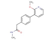 2-[4-(2-methoxypyridin-3-yl)phenyl]-N-methylacetamide
