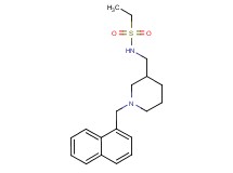N-{[1-(1-naphthylmethyl)piperidin-3-yl]methyl}ethanesulfonamide