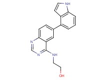 2-{[6-(1H-indol-4-yl)quinazolin-4-yl]amino}ethanol
