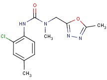 N'-(2-chloro-4-methylphenyl)-N-methyl-N-[(5-methyl-1,3,4-oxadiazol-2-yl)methyl]urea