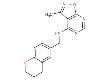 N-(3,4-dihydro-2H-chromen-6-ylmethyl)-3-methylisoxazolo[5,4-d]pyrimidin-4-amine