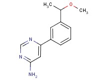 6-[3-(1-methoxyethyl)phenyl]pyrimidin-4-amine