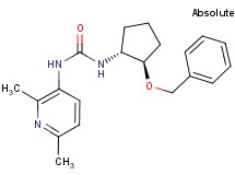 N-[(1R,2R)-2-(benzyloxy)cyclopentyl]-N'-(2,6-dimethylpyridin-3-yl)urea