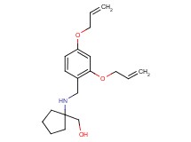 (1-{[2,4-bis(allyloxy)benzyl]amino}cyclopentyl)methanol