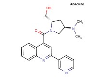 {(2S,4R)-4-(dimethylamino)-1-[(2-pyridin-3-ylquinolin-4-yl)carbonyl]pyrrolidin-2-yl}methanol