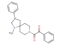 2-(1-methyl-3-phenyl-1,8-diazaspiro[4.5]dec-8-yl)-2-oxo-1-phenylethanone