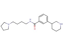 3-piperidin-3-yl-N-(4-pyrrolidin-1-ylbutyl)benzamide